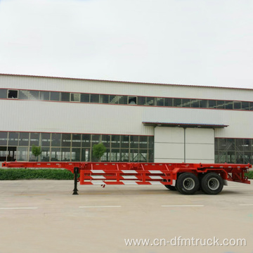 2 Axle Container Transport Skeleton Semi Trailer